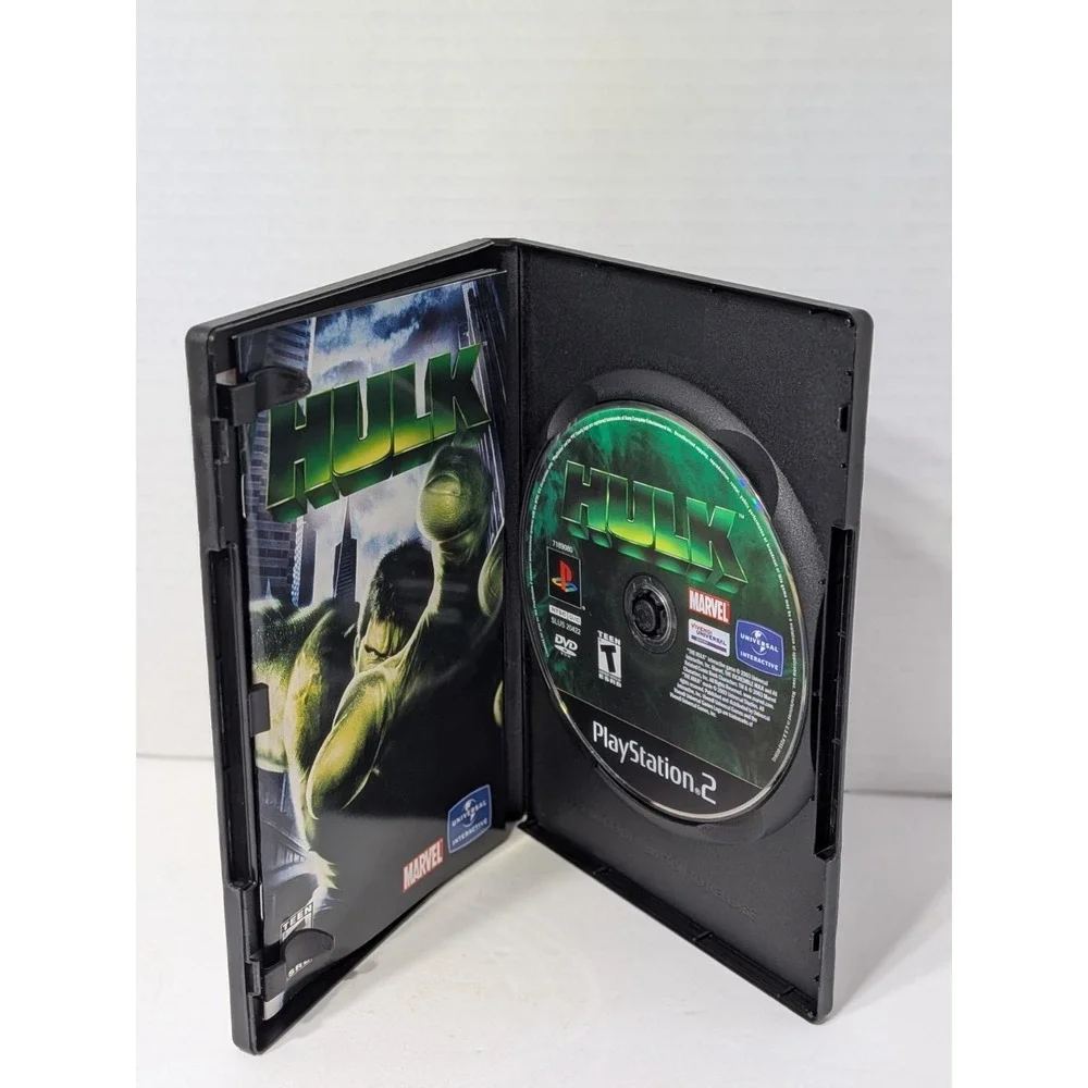 Hulk PS2 CIB (Sony PlayStation 2 2003) Complete with Registration Card - Tested